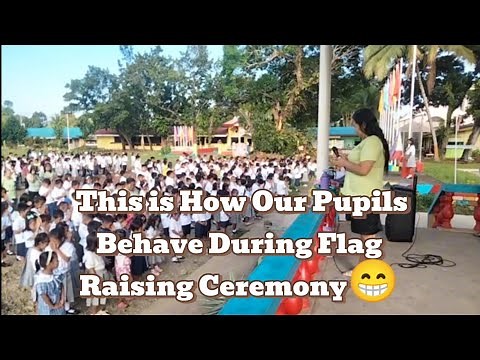 This is How Our School Conducted Flag Raising Ceremony