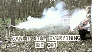 Stainless steel fold out shield. | Colin furze