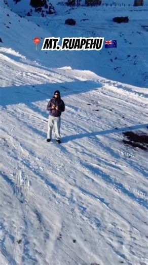 Mount Ruapehu🏔️Snow Peak🤩 #newzealand #snow #environment #trending #popular #fyp #ytshorts #shorts