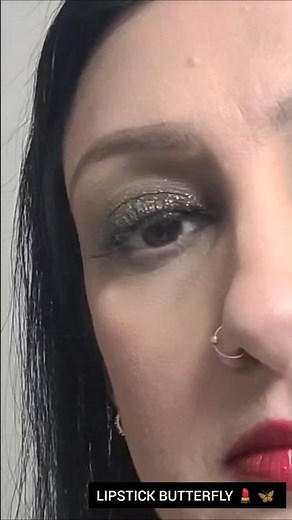 Glitter Eye Makeup Tutorial ✨ Easy Glam Eyes for Beginners #glittermakeup #eyemakeup