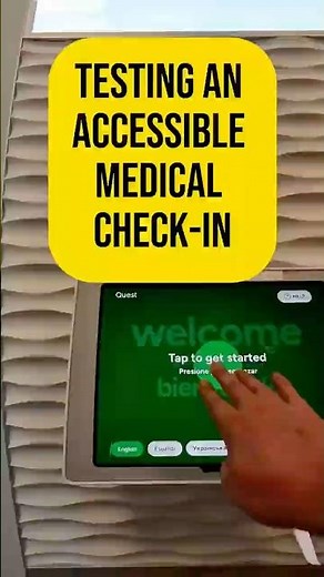 Testing an Accessible Medical Kiosk
