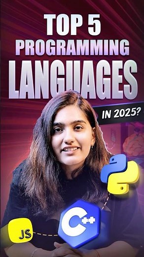 🔥Top 5 Programming Languages in 2025 | Best Programming Languages to Learn | Intellipaat #shorts