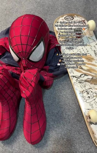 Spider-Man Suit For Sale - Cosplay & Halloween