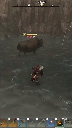 Taming cows in Enshrouded - Wool farming #enshrouded #gaming