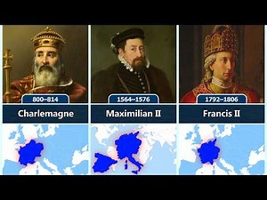 Holy Roman Empire – Every Emperor (800–1806) | Rulers & Area Timeline