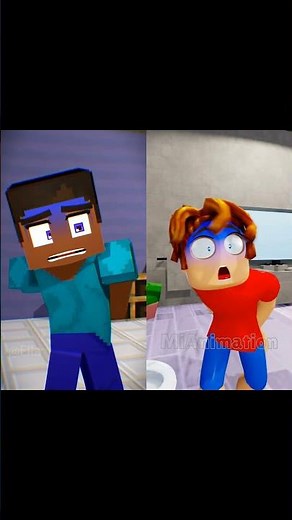 How Steve & Bacon Became Spider Man😂(Minecraft Marvel) #minecraft #memes #spiderman