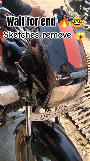 #shorts Splendor visor sketches remove 🤓🔥😱#youtube #shortvideo #viral