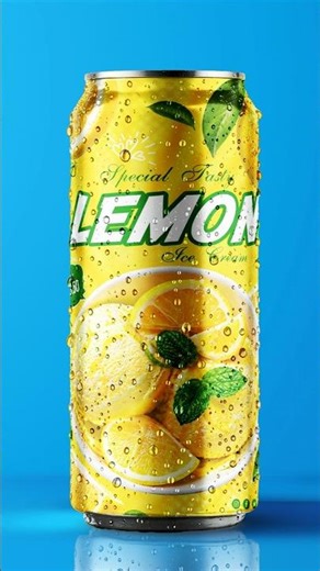 I turned a blank can into lemon ads insane result #shorts