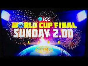 Channel Nine ICC Cricket World Cup 2015 Final Australia vs New Zealand Promo