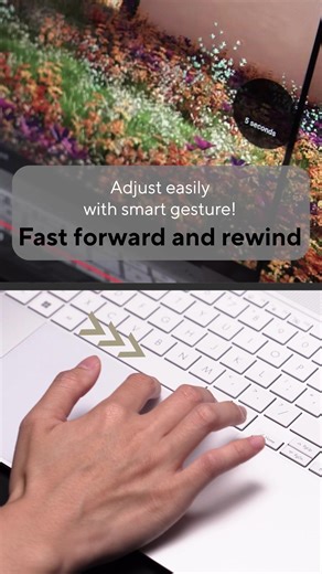 Maximize your comfort with the 40% larger ergonomic touchpad of ASUS #Zenbook S 16. ✨ Effortlessly swipe to control brightness, volume, and video playback!☝ Which gesture will benefit you the most? 👀 #DesignYouCanFeel Learn more: https://asus.click/um5606_fb | ASUS