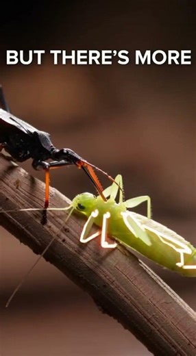 Would you Trust This Assassin bug With a Living Prey?