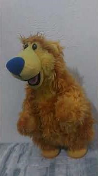 (Rare) 2000 Mattel Bear In The Big Blue House "Love to Dance Bear" (Spanish Version)