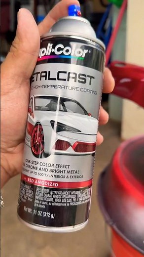 Dupli-Color Red Metalcast Paint 🔥🫡🫰#duplicolor