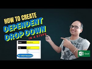 Dynamic Dependent Drop Down List in Excel in Just 4 Steps!