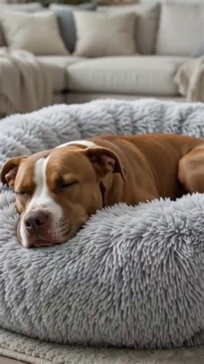 This $14 Calming Dog Bed Helps Pets Sleep Better! 🐶😴