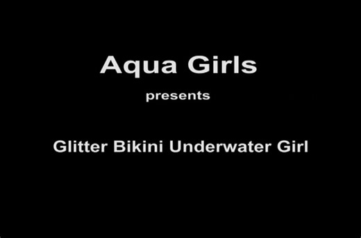 Clip 0153 - Glitter Bikini Underwater Girl