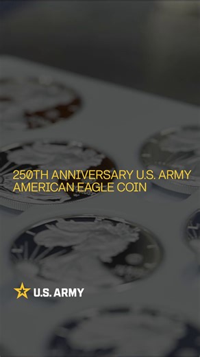 Special announcement!!! The United States Mint created a special 250th Anniversary, U.S. Army American Eagle, One Ounce Silver Proof coin to help commemorate the Army’s upcoming 250th Birthday! #Army250 Hear from staff about how the 99.9% silver proof coin is made at the Mint facility at West Point! See the comments for the 🔗 on where to get yours! 📹 : Sgt. Jarrett Johnson, Defense Media Activity | U.S. Army