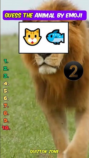 🐾 Guess the Animal by Emoji 🧩 | Easy to Hard Emoji Quiz! 🤔 #quizshorts #quiz