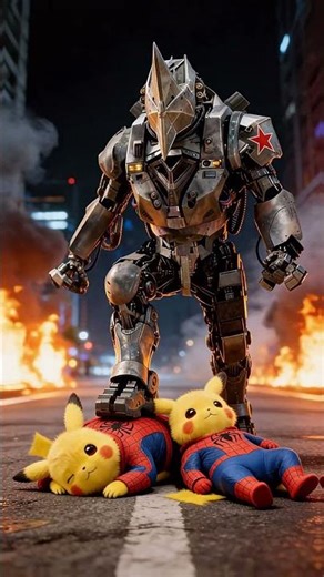 Who Would Win Spider-Man vs Pikachu vs Villains #shorts #versus