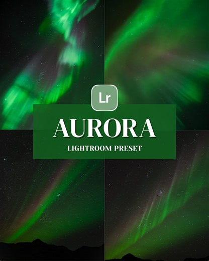 Aurora Lightroom Preset – Vivid Northern Lights Photo Edit (digital Download) - Etsy Australia