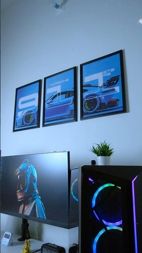 These Porsche Frames Made My Room Look INSANE