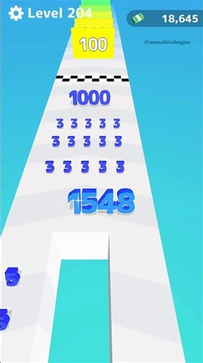 Make big numbers to reach the goal! Number master game #games