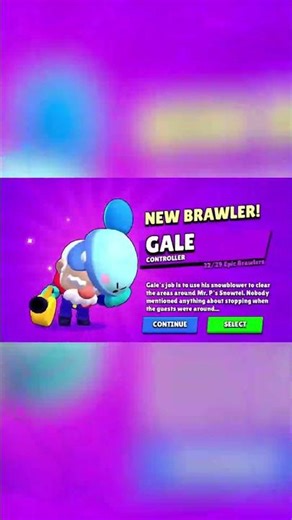 🤩💎 NAJIA BRAWLER LEGENDARY FREE GIFT!!!💎🤩 #brawlstars #shorts
