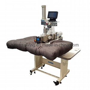 [Hot Item] Zy2210bz Zoyer High Speed Computerized Pillow & Cushion Stitching Bar Tacking Industrial Sewing Machine
