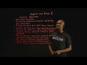 SS2 | Sequence and Series 1 | Introduction | WEEK 3