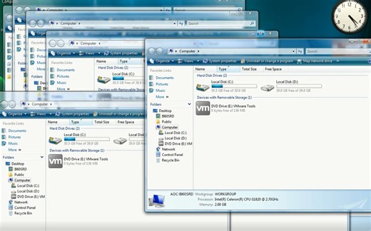 如何在VMware16运行Vista并且稳定运行Aero特效