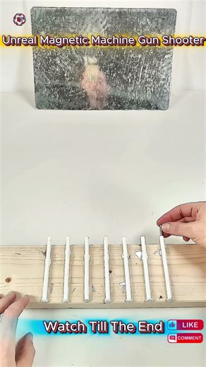 Unreal Magnetic Machine Gun Shooter – You Won’t Believe This Rapid Magnet Fire!