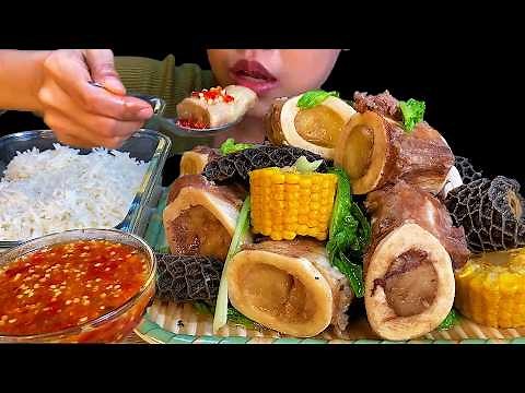 BEEF BULALO|Beef Bone Marrow * MUKBANG PHILIPPINES FOOD *
