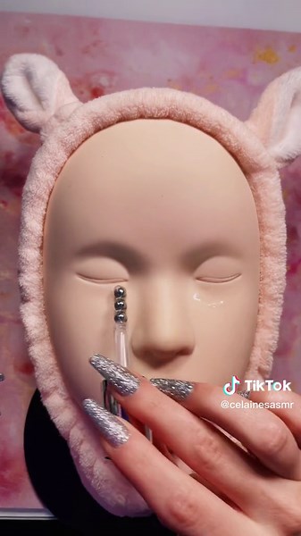 POV YOURE GETTING YOUR MAKEUP DONE ❤️ Asmr style ❤️ trying to work the mannequin heads out how did I do ! #asmrrelax #asmrfyp #asmrtok #asmrpov #satisfyingasmr #pov #asmr #relaxingvideos #asmrtiktok #fyp #fyppage #fypシ゚viral #happy #love #asmrmakeup #selfcare #asmrsounds #asmrsound #tiktokasmr #fyp #foryou #foryoupage #fypシ #funny #makeuptutorial #makeup #makeuptransformation