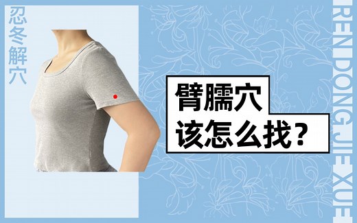 臂臑穴该怎么找？