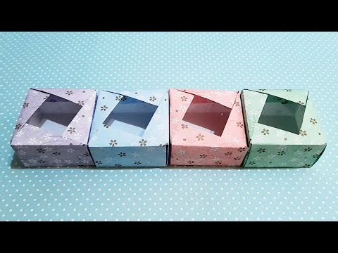 VERY EASY (´ε｀ )♡ DIY ORIGAMI MINI BOX (12) ! 簡單折紙盒 (12) 📦 #折り紙 #折纸 #종이접기 #摺紙 #สอนพับกระดาษ #origami