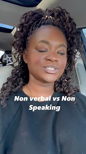 Make sure you are using these words currently when describing a non verbal or non speaking person 🥹 | Alexis Grant