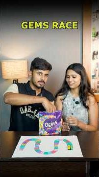 Who won this Gems race ? #telugushorts #luckgames