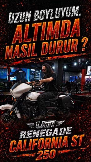 UM Renegade California ST 250 Uzun Binicide Nasıl Durur #keşfet #chopper #motosiklet