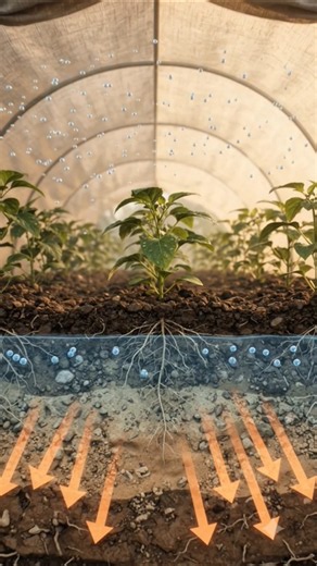 What Happens Under a Crop Cover? 🌱 | 3D Scientific Animation