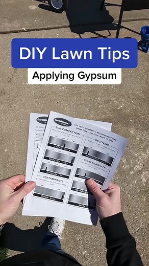 Applying gypsum to repair my soil structure and reduce compaction #SoilHealth #lawnTIPS #LawnDad #DIYlawncare #SpringTime #StayGreen #LawnDad #DadMode #DadLife #LawnDIY #DIYlawncare #FescueFreak #KEEPofftheGRASS #LawnStripes #EnjoyTheMow #StripeLife #LawnGoals #StripeNation #LawncareNut #LAWNseason #LawncareLife #lawncare #mowing #edging #yardwork