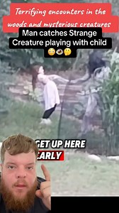 2.5M views · 14K reactions | Man catches strange creature on camera #creature #caught #sad #scary #strange #weird #mystery #beast | itsweirdtime | Facebook