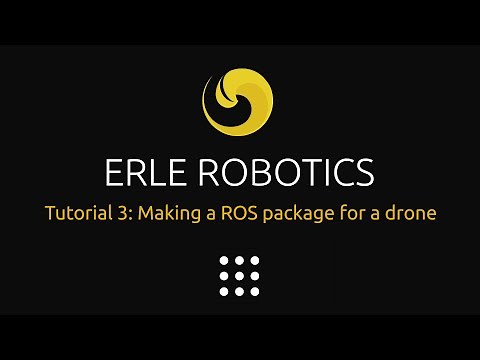 Learning ROS 3: Making a ROS package for a drone
