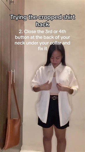 Cropped Shirt Hack: Stylish Polo Transformations