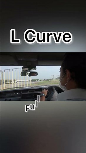 L Curve - Japanese Driving License Test course practice 2025. #drivingschool #japanesedriving