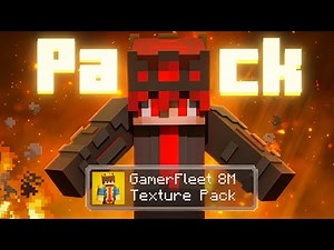 Best Minecraft Mcpe 1.26 NotGamerFleet 8M SMP PVP Texture Pack 🔥 | PE,JAVA