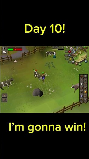 On my way to level 5 attack in Old School RuneScape!