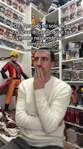 Quando tua madre nascondeva il Nintendo DS #anime #infanzia #nerd #nerd #collezionismo #meme