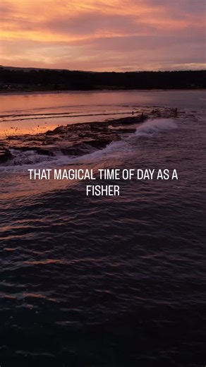 Paul Worsteling 🎣 on Instagram: "It's a special time of day as a fisher person.... Catch today's IFISH with @bcf.australia TEN DRAMA - check local guides"