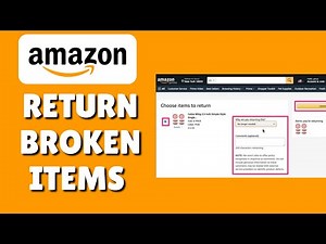 How To Return Broken Items To Amazon (Defective Item /Faulty Item)