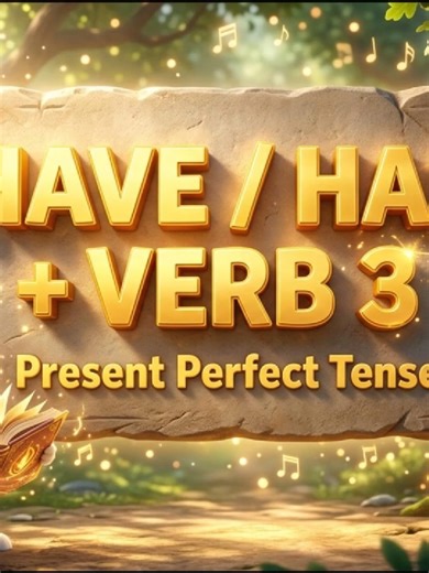 Present Perfect Tense Song | English Grammar for Beginners (MM Subtitle) #WisdomBag #LearnEnglishWithFun #PresentPerfectTense #EnglishGrammarSong #GrammarIsFun #EnglishLearning #ESL